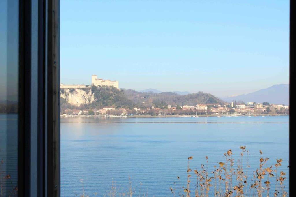 Babalu Con Vista Lago Arona Ngoại thất bức ảnh